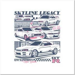 Skyline Legacy Posters and Art